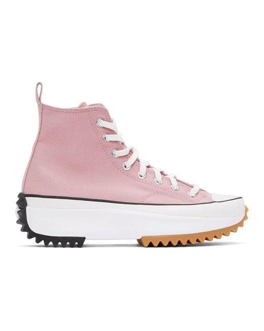 Converse Run Star Hike Hi - Pink - Nikefreakz