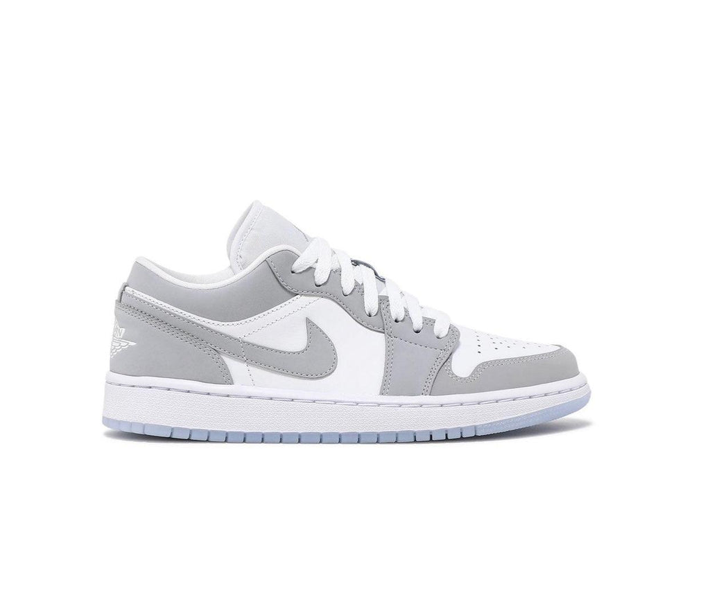 AIR JORDAN 1 LOW WHITE WOLF GREY - Nikefreakz