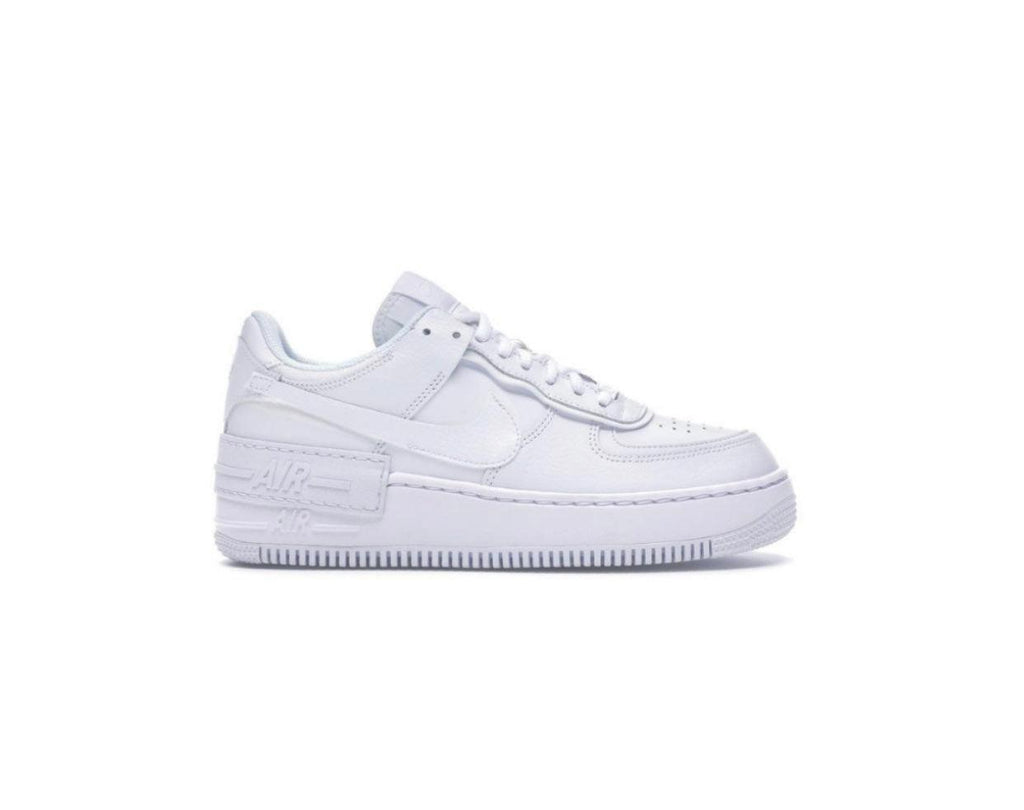 NIKE AIRFORCE 1 SHADOW - TRIPLE WHITE - Nikefreakz